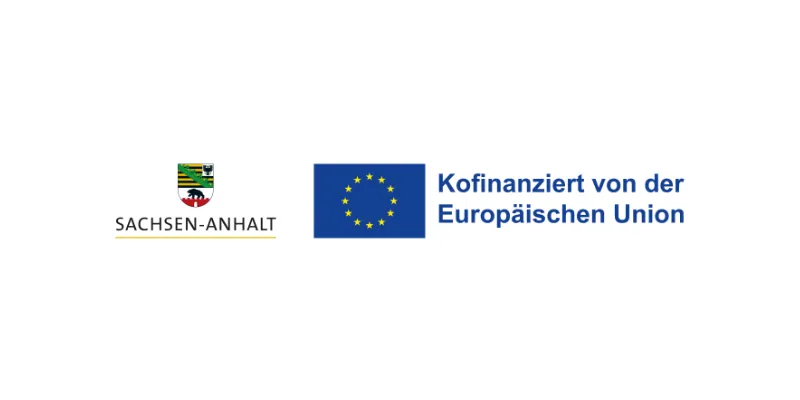 Logo Land Sachsen-Anhalt und EU Kofinanzierung