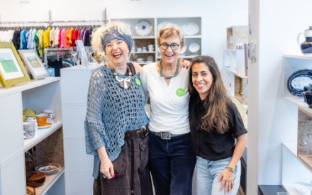 Ehrenamt im Oxfam Shop