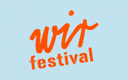 Schriftzug wir festival