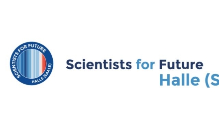 Scientists f&uuml;r future halle Logo