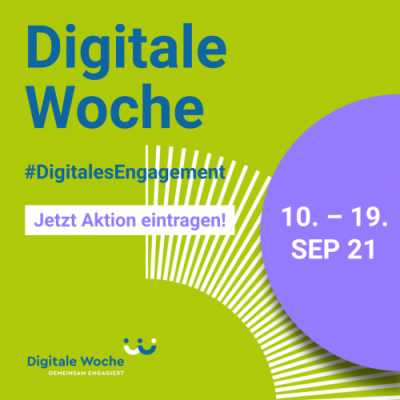 Digitale Woche Jetzt Aktion eintragen Digitale Woche Jetzt Aktion eintragen