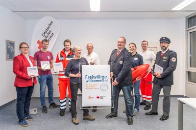 DRK Halle-SK für Freiwilligemanagement ausgezeichnet
