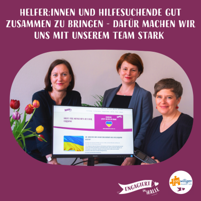 Spendenaufruf Freiwilligen-Agentur | engagiert in Halle