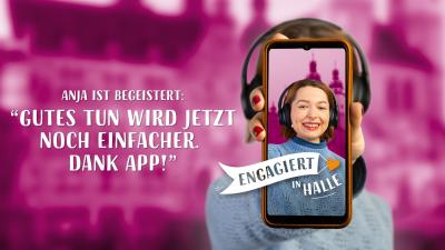 Titelbild Engagement-App Halle