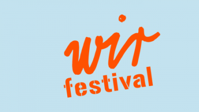 Schriftzug wir festival